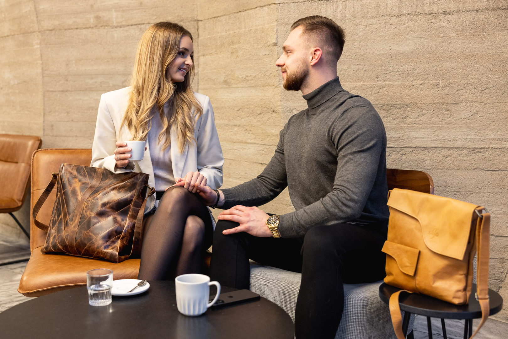 Sajo — produktové lifestyle foto a reels pro e-shop kožených kabelek